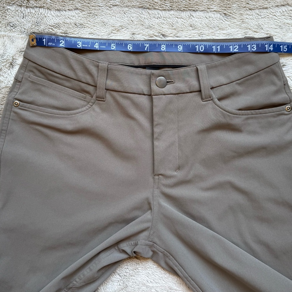 Lululemon Men’s ABC Slim-Fit 5 Pocket Pant Warpstreme Size 28 - Picture 10 of 15